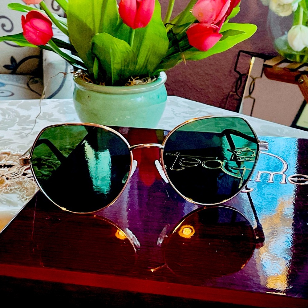 KARL LAGERFELD ANGULAR SHAPE SUNGLASSES